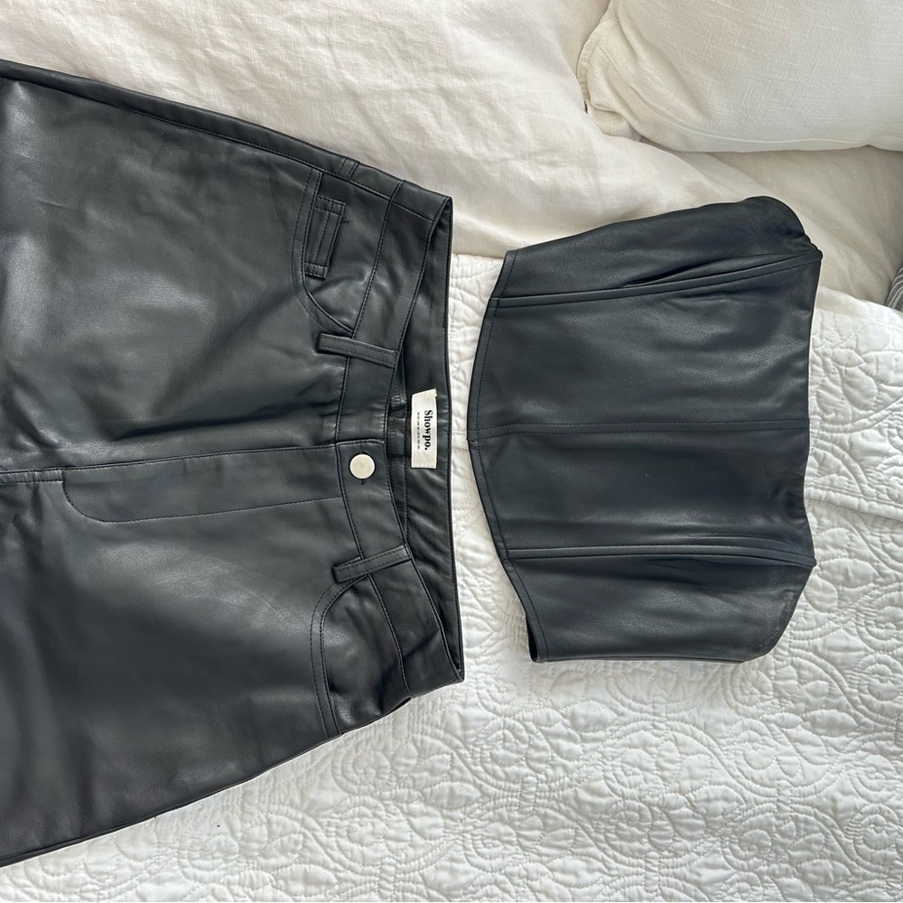 Black Leather Set